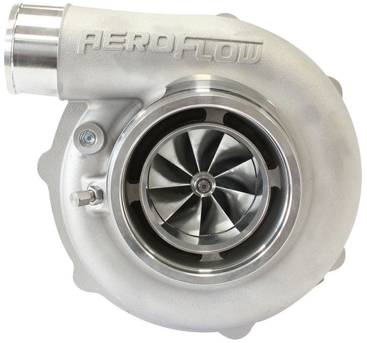 Aeroflow AF8005-3166 BOOSTED 6262 1.21 Reverse Rotation Turbocharger 900HP, Natural Cast Finish External Wastegate, V-Band Inlet & Exhaust Flanges
