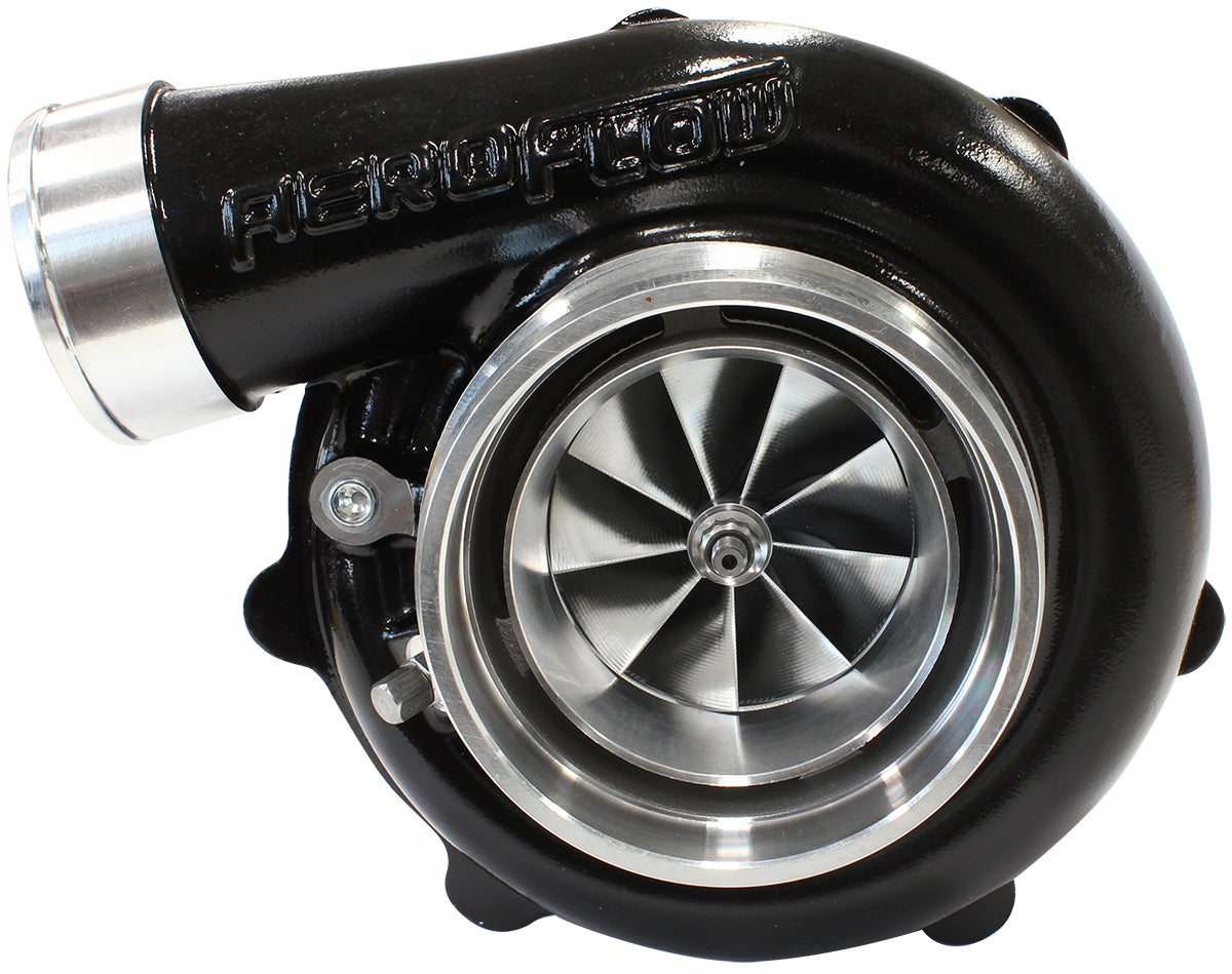 Aeroflow AF8005-3172BLK BOOSTED 6862.83 VBAND REVERSE V-BAND OUTLET G35 1050 BLACK
