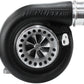 BOOSTED 6973 .91 T4 Turbocharger 500-875HP Rating - Black Cast Finish (External Wastegate, T4 Twin Entry Inlet Flange, V-Band Exhaust Flange)