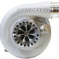 BOOSTED 6673 .91 T4 Turbocharger 320-800HP Rating - Natural Cast Finish (External Wastegate, T4 Twin Entry Inlet Flange, V-Band Exhaust Flange)