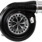 BOOSTED 6673 .91 T4 Turbocharger 320-800HP Rating - Black Cast Finish (External Wastegate, T4 Twin Entry Inlet Flange, V-Band Exhaust Flange)