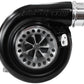 BOOSTED 6673 .91 T4 Turbocharger 320-800HP Rating - Black Cast Finish (External Wastegate, T4 Twin Entry Inlet Flange, V-Band Exhaust Flange)