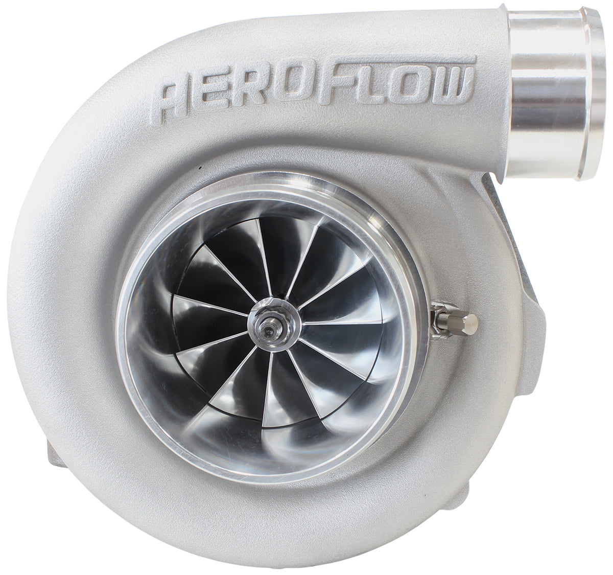 Aeroflow AF8005-4020 BOOSTED 7875.96 T4 FLANGE BB V-BAND OUTLET GEN 1 NATURAL