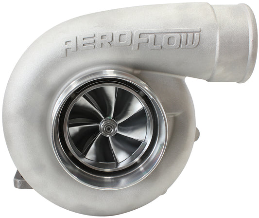 BOOSTED 7875 T4 1.25 Turbocharger 950HP, Natural Cast Finish (External Wastegate, T4 Inlet Flange, V-Band Exhaust Flange)
