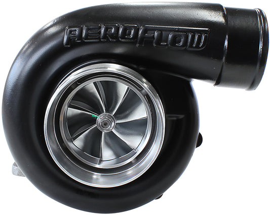 BOOSTED 7875 T4 1.25 Turbocharger 950HP, Hi Temp Black Finish (External Wastegate, T4 Inlet Flange, V-Band Exhaust Flange)