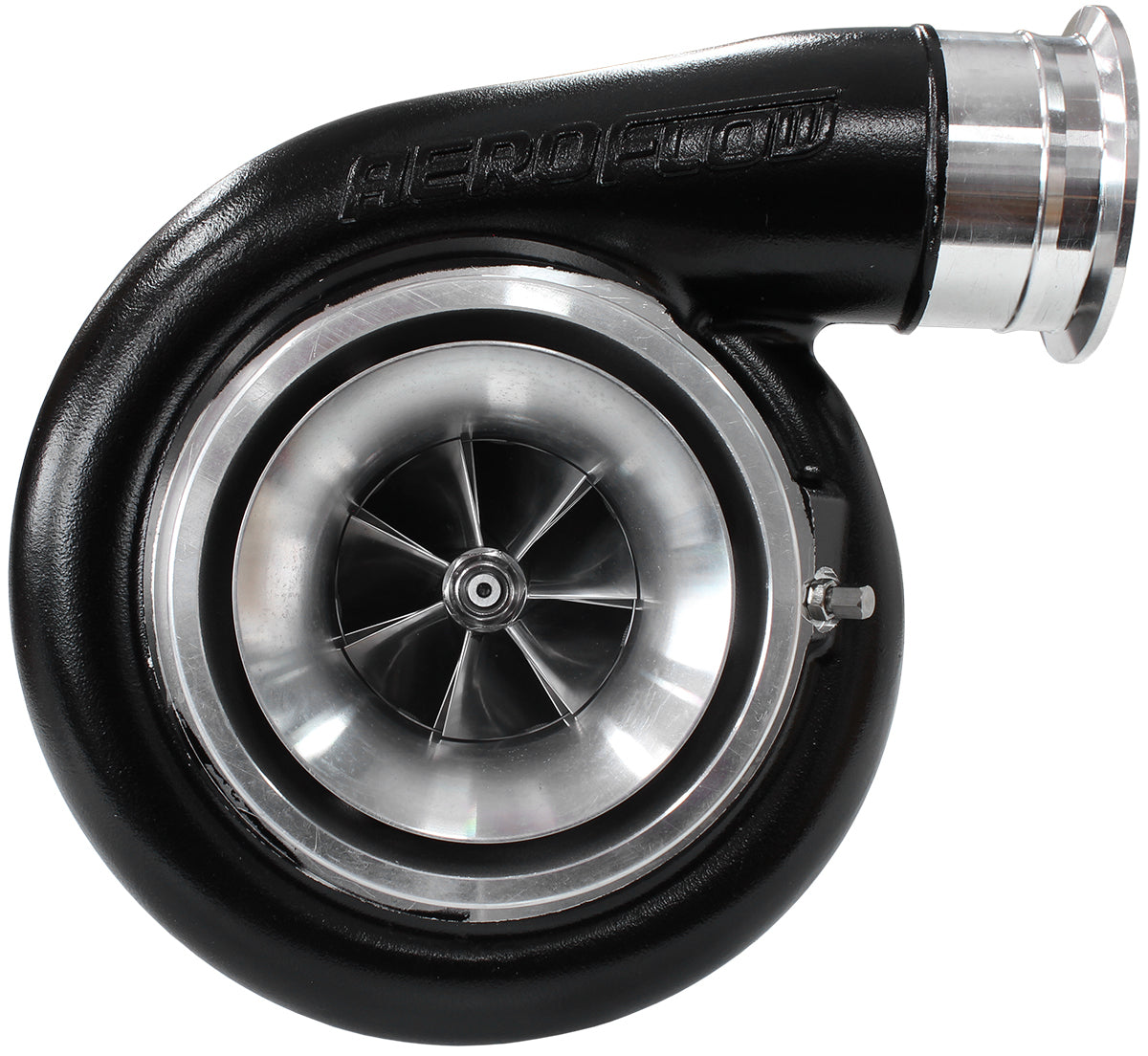 Aeroflow AF8005-4027BLK BOOSTED 7588 1.25 T4 TWINENTRYV-BAND OUTLET BW S475 BLACK