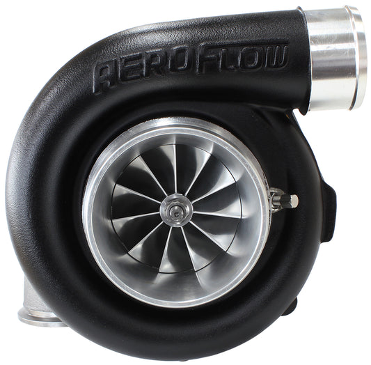 Aeroflow AF8005-4030BLK BOOSTED 7875.96 V-BAND FLANGE V-BAND OUTLET GEN 1 BLACK