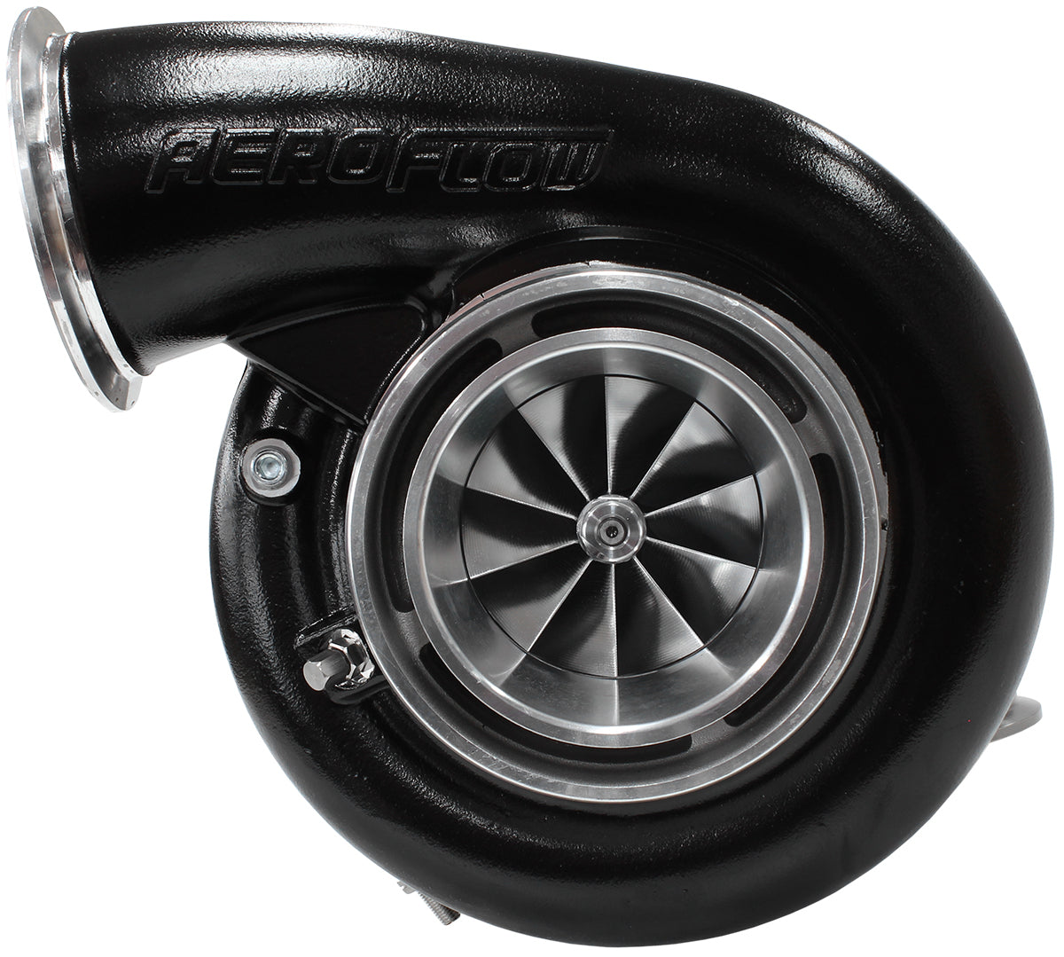 Aeroflow AF8005-4110BLK BOOSTED 7975 1.01 REVERSE ROTATION DUAL V-BAND G42 NATURAL