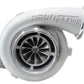 BOOSTED 8077 1.26 Turbocharger 700-1250HP Rating - Natural Cast Finish (External Wastegate, T6 Twin Entry Inlet Flange, V-Band Exhaust Flange)