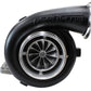BOOSTED 8077 1.26 Turbocharger 700-1250HP Rating - Hi Temp Black Finish (External Wastegate, T6 Twin Entry Inlet Flange, V-Band Exhaust Flange)