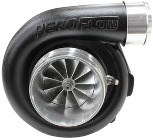 Aeroflow AF8006-4011BLK BOOSTED 7875 1.25 T4 FLANGE V-BAND OUTLET GEN 1 BLACK
