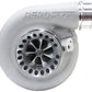BOOSTED 6673 .91 Turbocharger 460-850HP Rating - Natural Cast Finish (External Wastegate, T4 Twin Entry Inlet Flange, V-Band Exhaust Flange)
