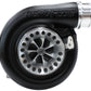 BOOSTED 6673 .91 Turbocharger 460-850HP Rating - Hi Temp Black Finish (External Wastegate, T4 Twin Entry Inlet Flange, V-Band Exhaust Flange)