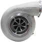 BOOSTED 7575 1.10 Turbocharger 500-1050HP Rating - Natural Cast Finish (External Wastegate, T4 Twin Entry Inlet Flange, V-Band Exhaust Flange)