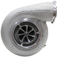 BOOSTED 7575 1.10 Turbocharger 500-1050HP Rating - Natural Cast Finish (External Wastegate, T4 Twin Entry Inlet Flange, V-Band Exhaust Flange)
