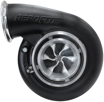 Aeroflow AF8006-4022BLK BOOSTED B7875 .96 T4 V-BAND OUTLET GEN 3 BLACK
