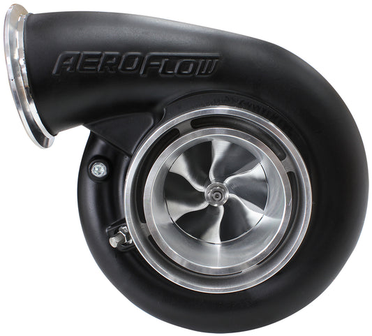 Aeroflow AF8006-4023BLK BOOSTED B7875 1.25 T4 V-BAND OUTLET GEN 3 BLACK