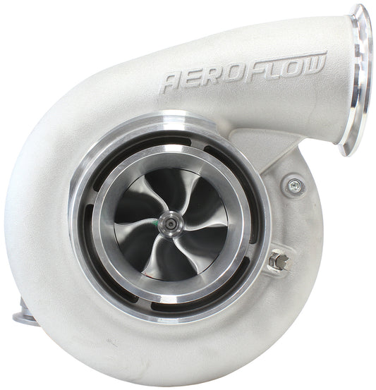 BOOSTED B7875 V-Band 1.28 Turbocharger 1150HP, Natural Cast Finish (External Wastegate, V-Band Inlet & Exhaust Flanges)
