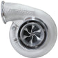 BOOSTED B7875 T4 1.25 Reverse Rotation Turbocharger 1150HP, Natural Cast Finish (External Wastegate, T4 Twin Entry Inlet Flange, V-Band Exhaust Flange