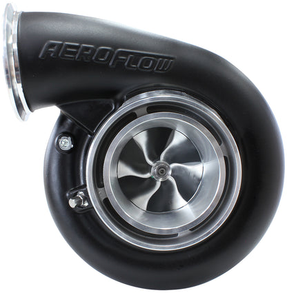 Aeroflow AF8006-4123BLK BOOSTED B7875 1.25 T4 REVERSE V-BAND OUTLET 7875 BLACK