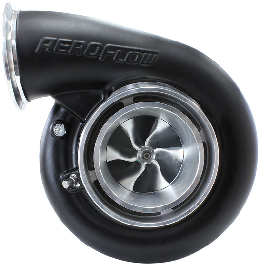 Aeroflow AF8006-4123BLK BOOSTED B7875 1.25 T4 REVERSE V-BAND OUTLET 7875 BLACK
