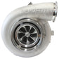 BOOSTED 94102 V-Band 1.22 Turbocharger 2500HP, Natural Cast Finish (External Wastegate, V-Band Inlet & Exhaust Flanges)