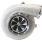 BOOSTED 106102 V-Band 1.22 Turbocharger 2500HP, Natural Cast Finish (External Wastegate, V-Band Inlet & Exhaust Flanges)