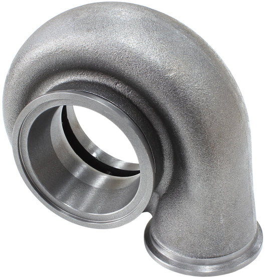 Turbo Exhaust Housing (Suit All Aeroflow 62.3mm Exhaust Turbine Wheel With V-Band Mount, .83 A/R, Cast Iron)