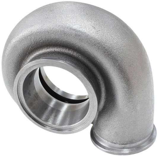 Turbo Exhaust Housing (Suit All Aeroflow 62.3mm Exhaust Turbine Wheel With V-Band Mount, 1.01 A/R, Cast Iron)