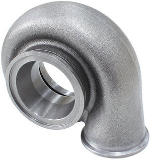 Turbo Exhaust Housing (Suit All Aeroflow 55mm Exhaust Turbine Wheel With V-Band Mount, .83 A/R, Cast Iron)