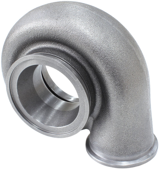 Turbo Exhaust Housing (Suit All Aeroflow 55mm Exhaust Turbine Wheel With V-Band Mount, .83 A/R, Cast Iron)