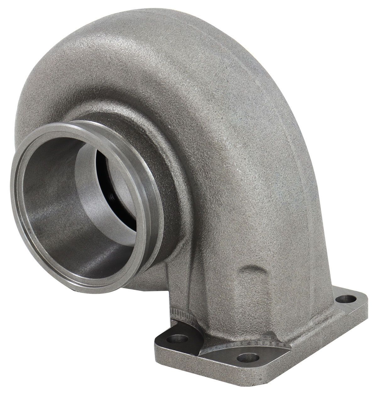 Aeroflow AF8050-1037 Boosted 1.06 A/R T3 Inlet & V-Band Outlet Turbo Exhaust Housing, Suits Boosted 5862 & amp; 6662 Turbochargers Cast Iron Material