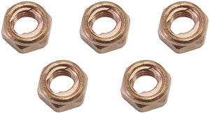 Aeroflow AF8059-1002 TURBO COPPER NUT KIT M8x1.25mmPACK OF 5 NUTS M8 X 1.25mm
