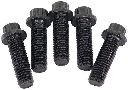 Aeroflow AF8059-1005 12 Point Bolt Kit M8 x 1.25mm 25mm UHL, Grade 5 (5 Pack)