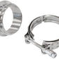 Turbine Inlet Flange & V-Band - Stainless Steel (Suit Aeroflow Turbo's With 2-43/64" I.D Flange)