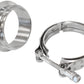 Turbine Inlet Flange & V-Band - Stainless Steel (Suit Aeroflow Turbo's With 2-43/64" I.D Flange)