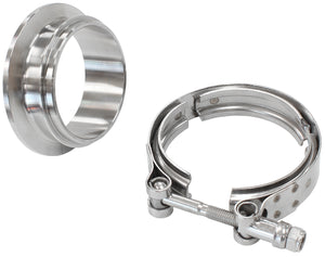 Turbine Inlet Flange & V-Band - Stainless Steel (Suit Aeroflow Turbo's With 2-33/64" I.D Flange)