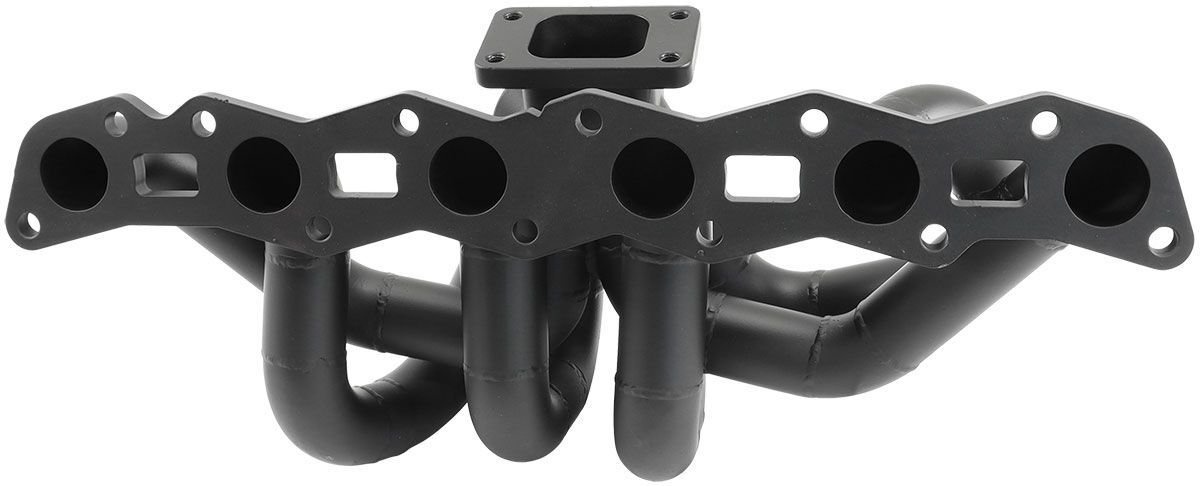 Aeroflow AF8247-6000 for Nissan RB30 T3 Turbo Manifold Suits High Mount GT30-GT35 Turbo, with 50mm External Wastegate Flange