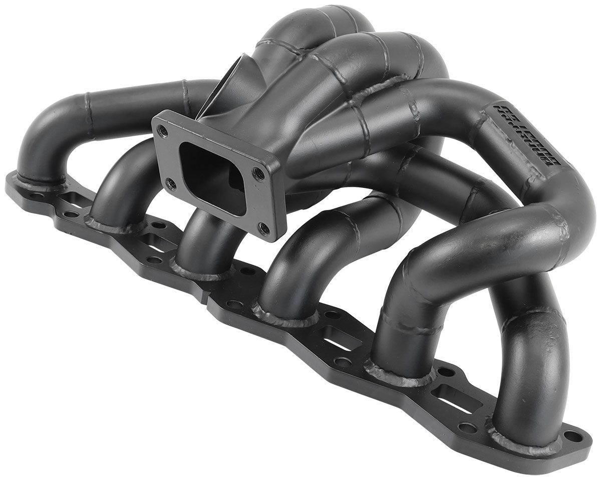 Aeroflow AF8247-6000 for Nissan RB30 T3 Turbo Manifold Suits High Mount GT30-GT35 Turbo, with 50mm External Wastegate Flange
