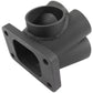 Aeroflow AF8340-2000 4 into 1 Round Turbo Merge Collector, T3 Single Entry Flange No Wastegate Hole, Cast 304