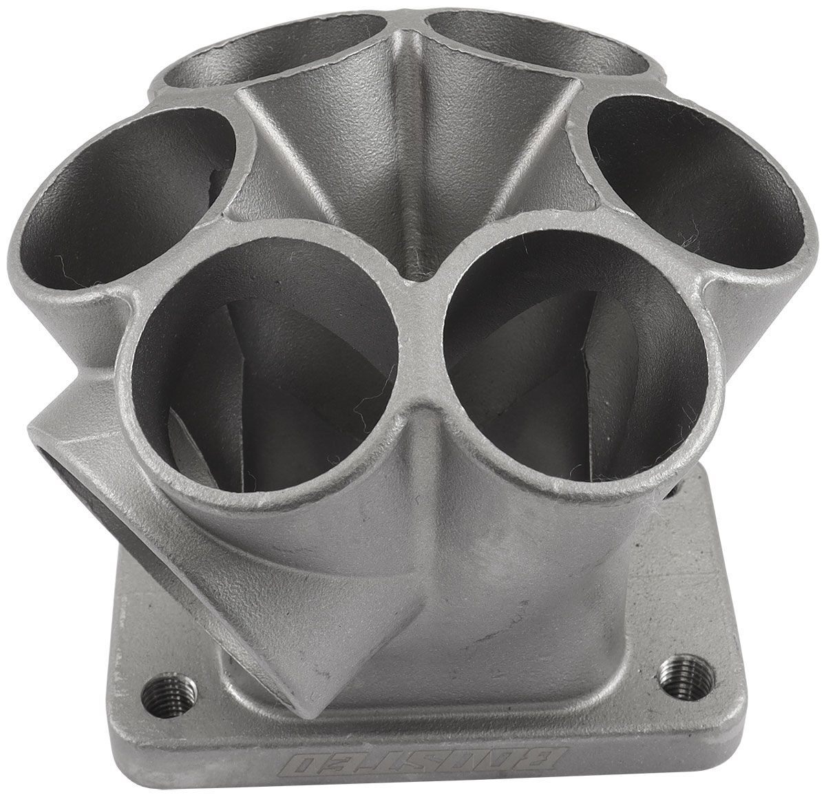 Aeroflow AF8347-4000 6 into 1 Round Turbo Merge Collector, T3 Single Entry Flange 50mm Wastegate Hole, Cast 304