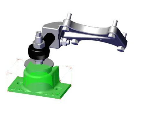 Pleasurecraft Marine PCMRA092016 PCM Foot Assy Eng Mtg Frt