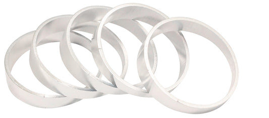 Aeroflow AF8689-250 Aluminium 2.50" Pie Cuts Sold as a Pack of 5 to make a 45Â° Bend, 1/16" Wall Thickness and 1D Radius