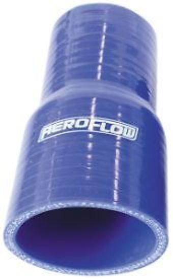 Aeroflow AF9001-112-085 Silicone Hose Reducer Str Bluei.D 1.125-.85" 28-22mm Wall 4.5mm 127mm Long 9001-112-085