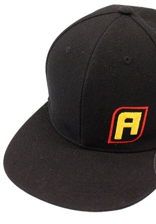 Aeroflow AF-CAPSNAP Aeroflow Snap Back Hat Black with A Logo