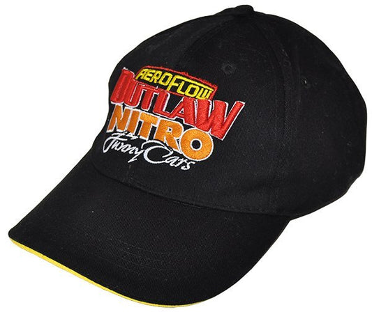 Aeroflow Outlaw Funny Car Black Cap (Adjustable fit) (AF-ONFCCAP)