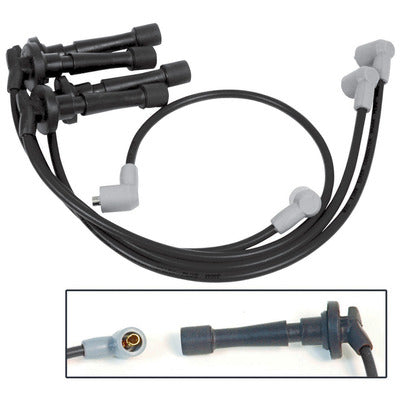 MSD Ignition MSD32323 8.5mm Spark Plug Lead Set Black Honda Acura/Integra