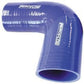 Aeroflow Performance Products AF9003-125-100 Silicone Hose Reducer 90 Deg; Blue I.D 1.25-1.00" 32-25mm 4.5mm 125mm Long 9003-125-100