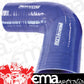 Aeroflow AF9003-150-137 Silicone Hose Reducer 90 Deg; Blue I.D 1.50-1.37" 38-35mm Wall 4.5 x 125mm 9003-150-137