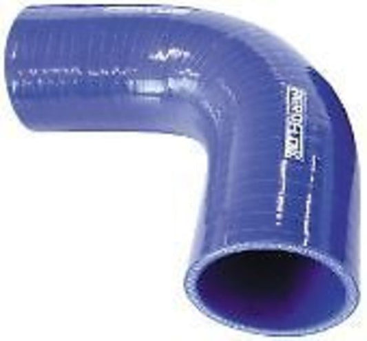 Aeroflow AF9003-150 Silicone Hose 90 Deg; Blue I.D1.50" 38mm Wall 4.5mm 150mm Leg AF9003-150